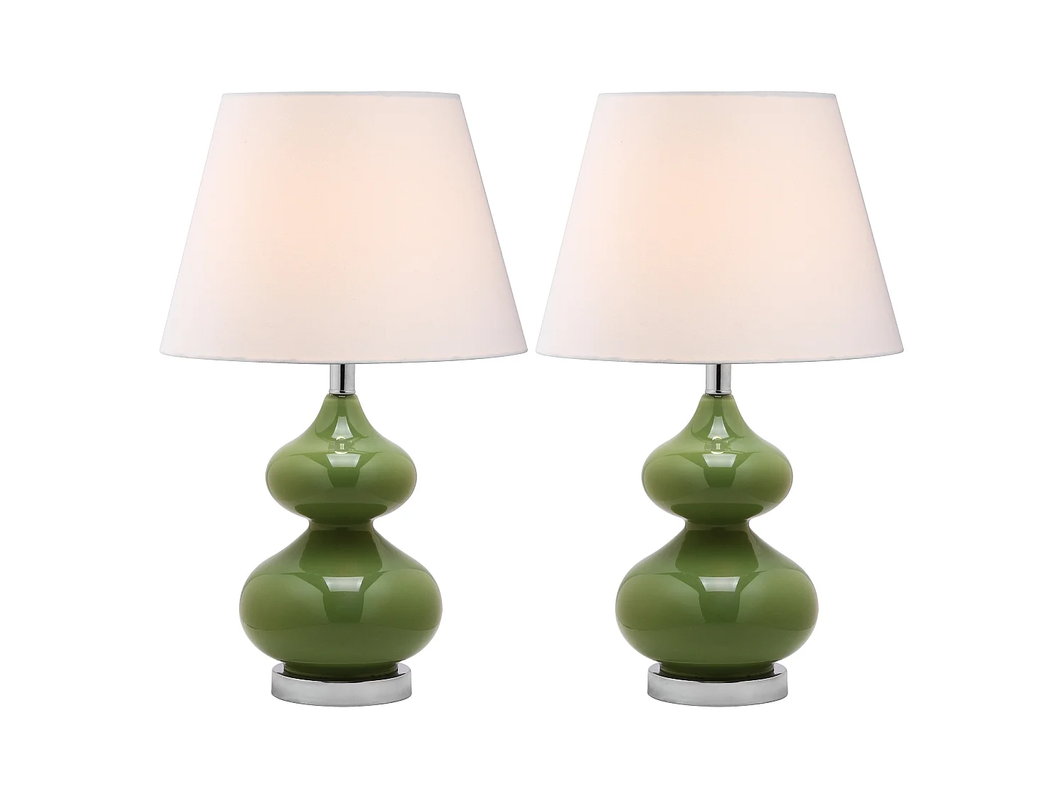Lot de 2 Lampe de table Vert 36 X 36 X 60.96 cm - Aili