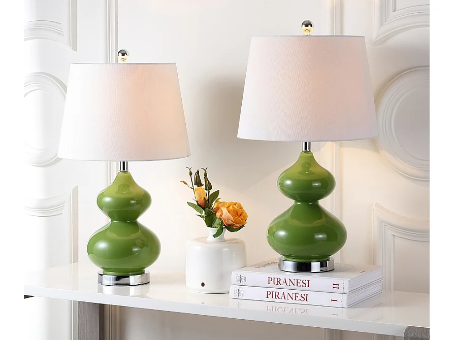 Lot de 2 Lampe de table Vert 36 X 36 X 60.96 cm - Aili