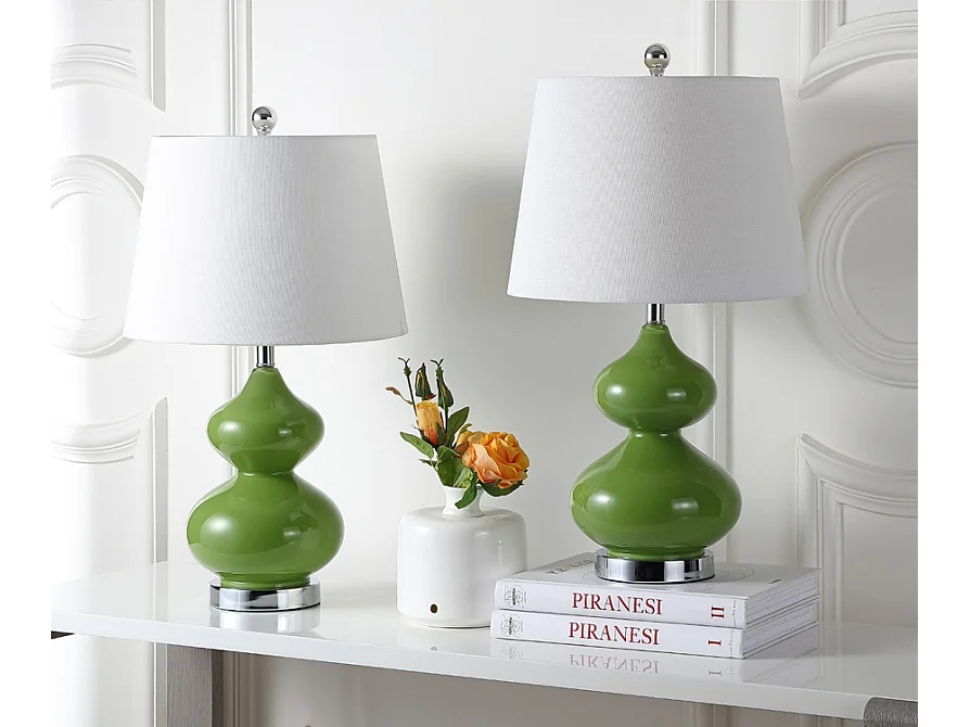 Lot de 2 Lampe de table Vert 36 X 36 X 60.96 cm - Aili