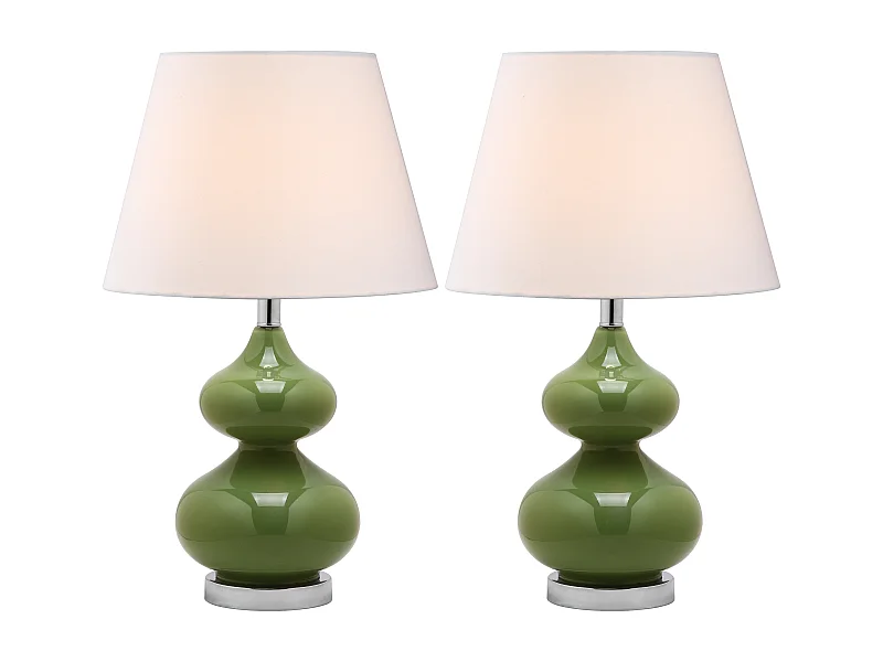 Lot de 2 Lampe de table Vert 36 X 36 X 60.96 cm - Aili