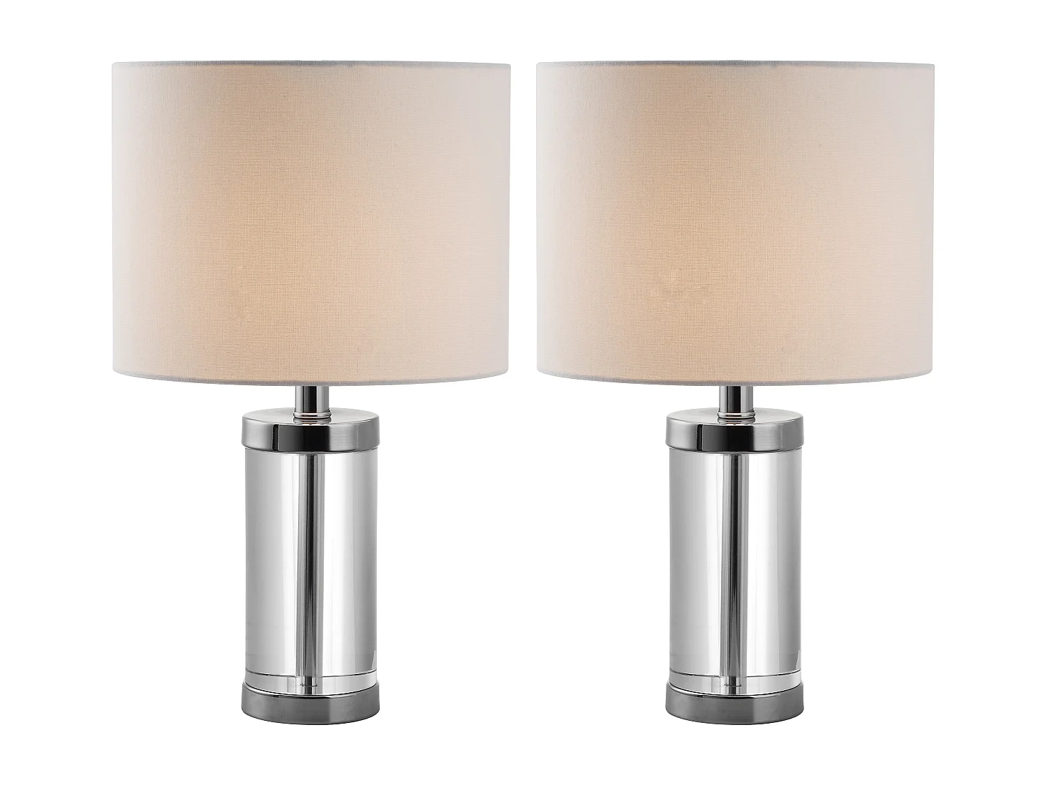 Lot de 2 Lampe de table Clair 28 X 28 X 53.34 cm - Joann