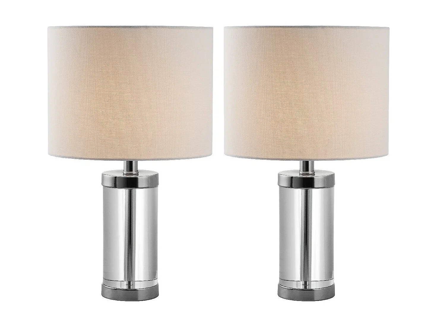 Lot de 2 Lampe de table Clair 28 X 28 X 53.34 cm - Joann