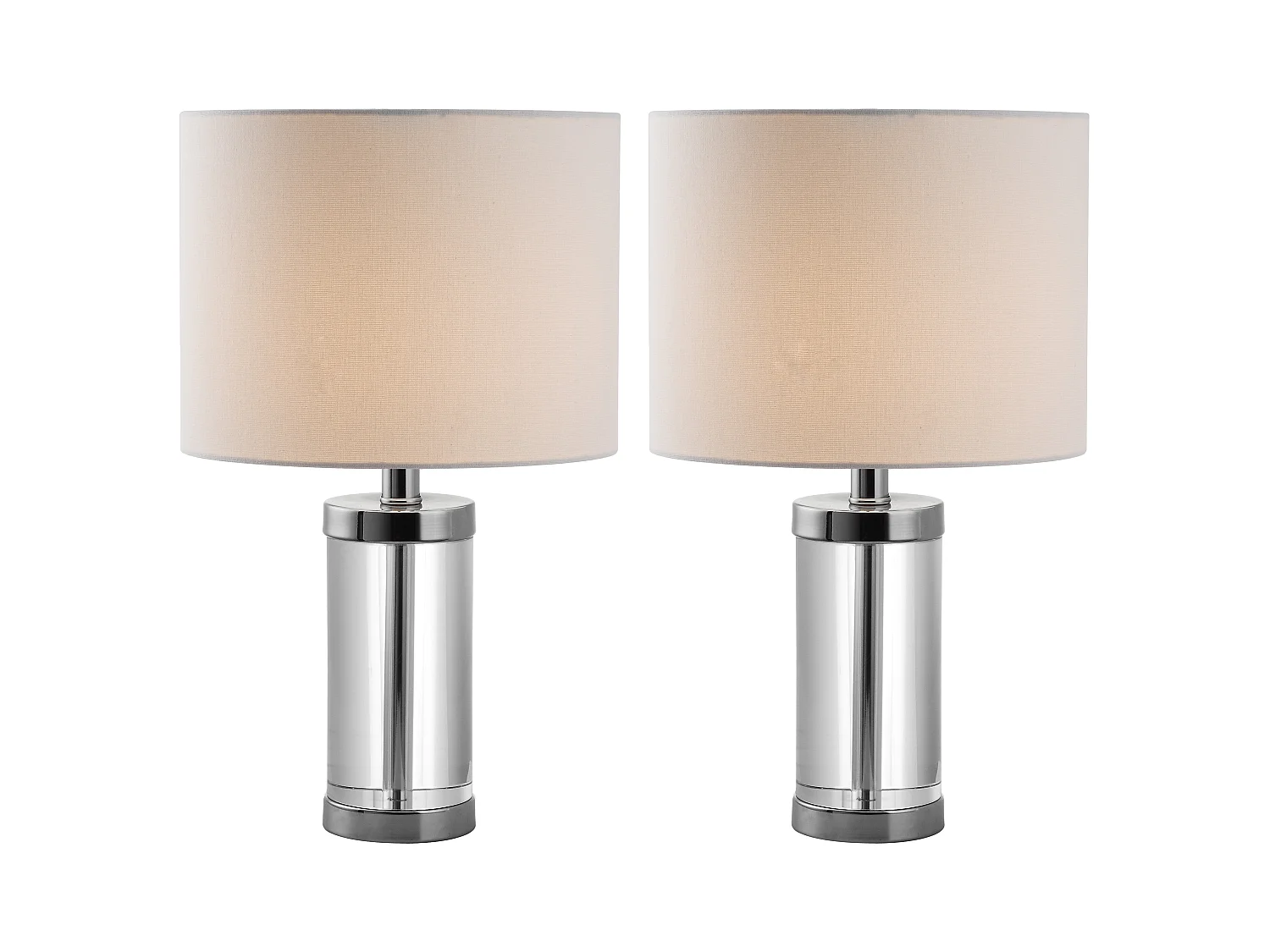 Lot de 2 Lampe de table Clair 28 X 28 X 53.34 cm - Joann