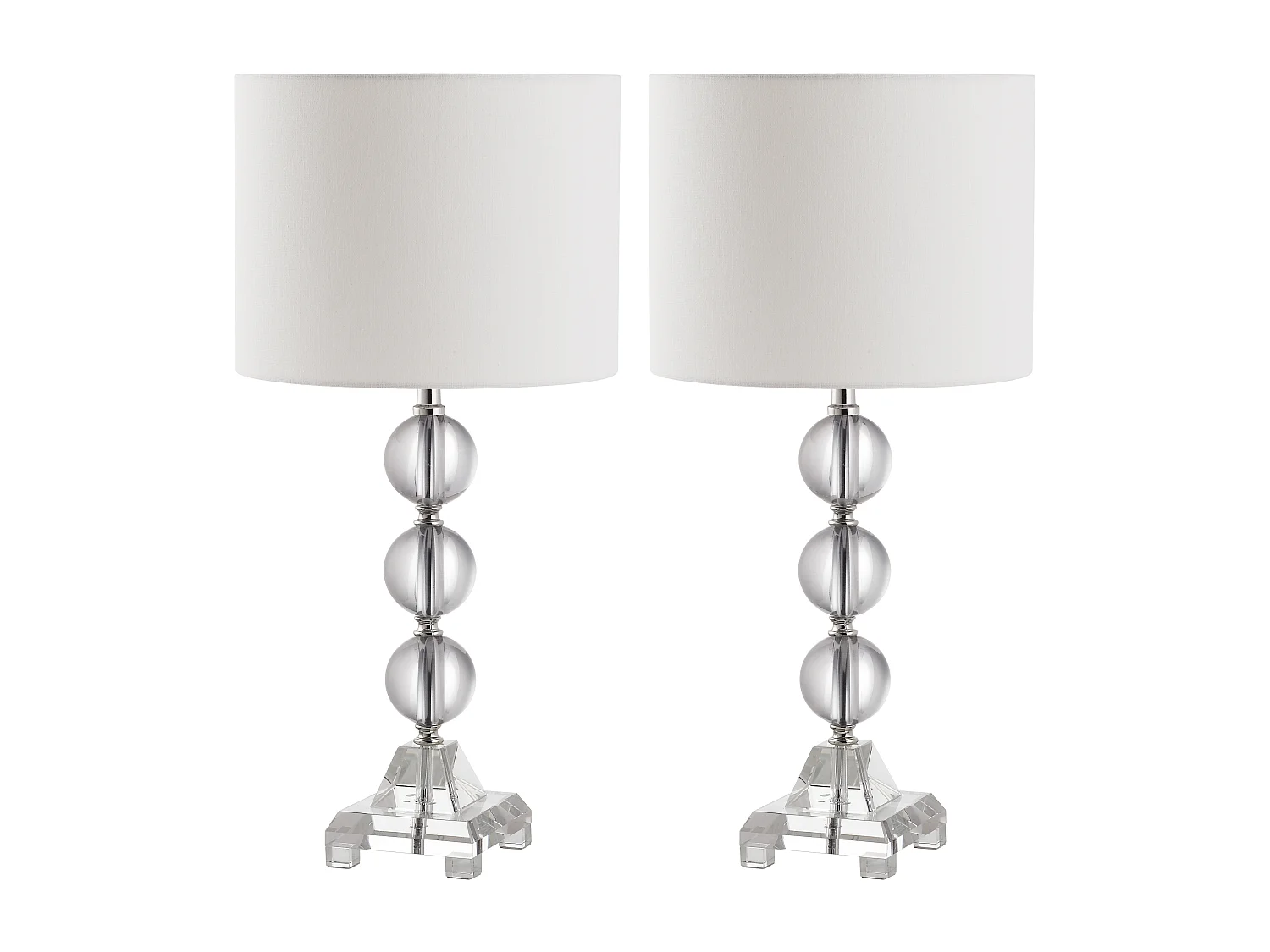 Lot de 2 Lampe de table Clair 28 X 28 X 53.34 cm - Joann