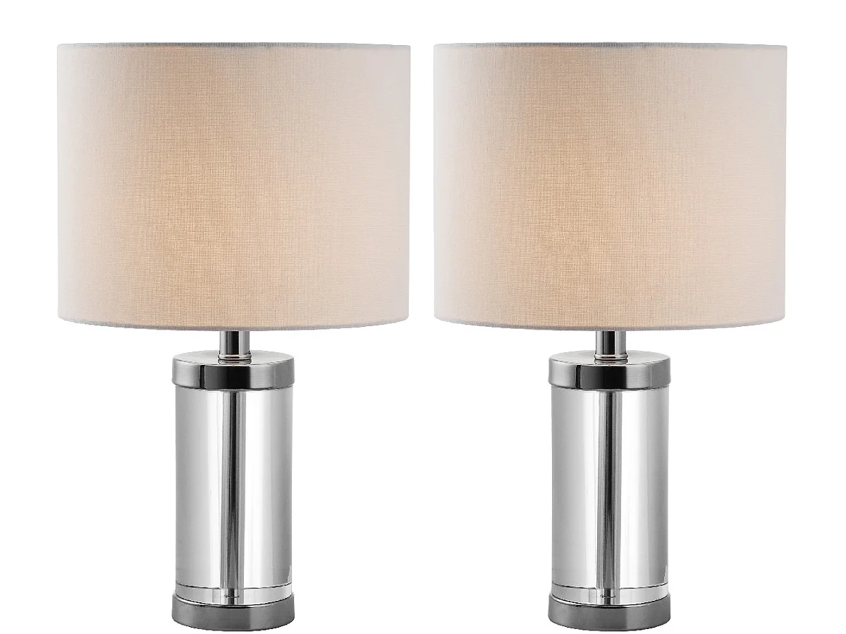 Lot de 2 Lampe de table Clair 28 X 28 X 53.34 cm - Joann