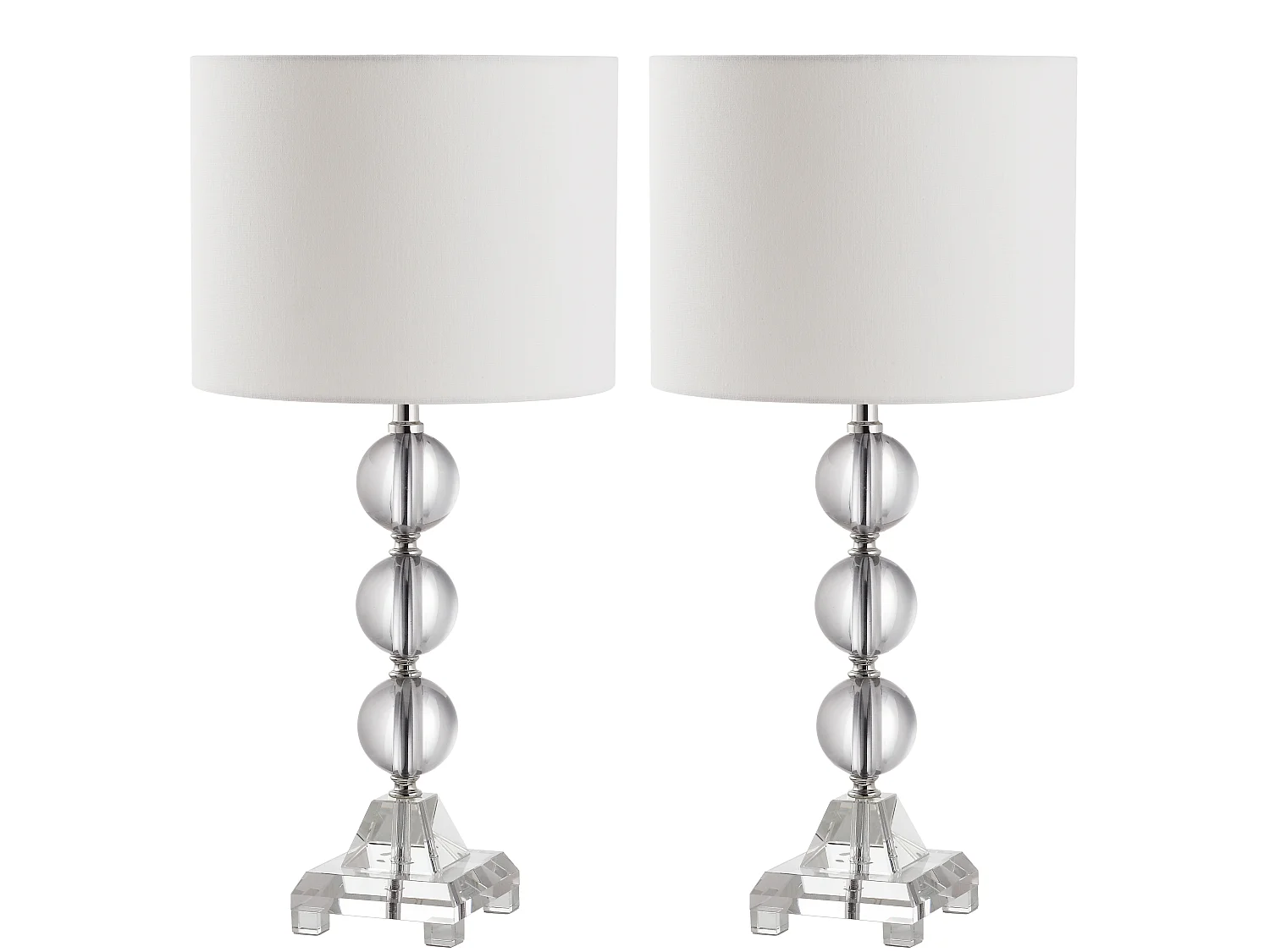 Lot de 2 Lampe de table Clair 28 X 28 X 53.34 cm - Joann