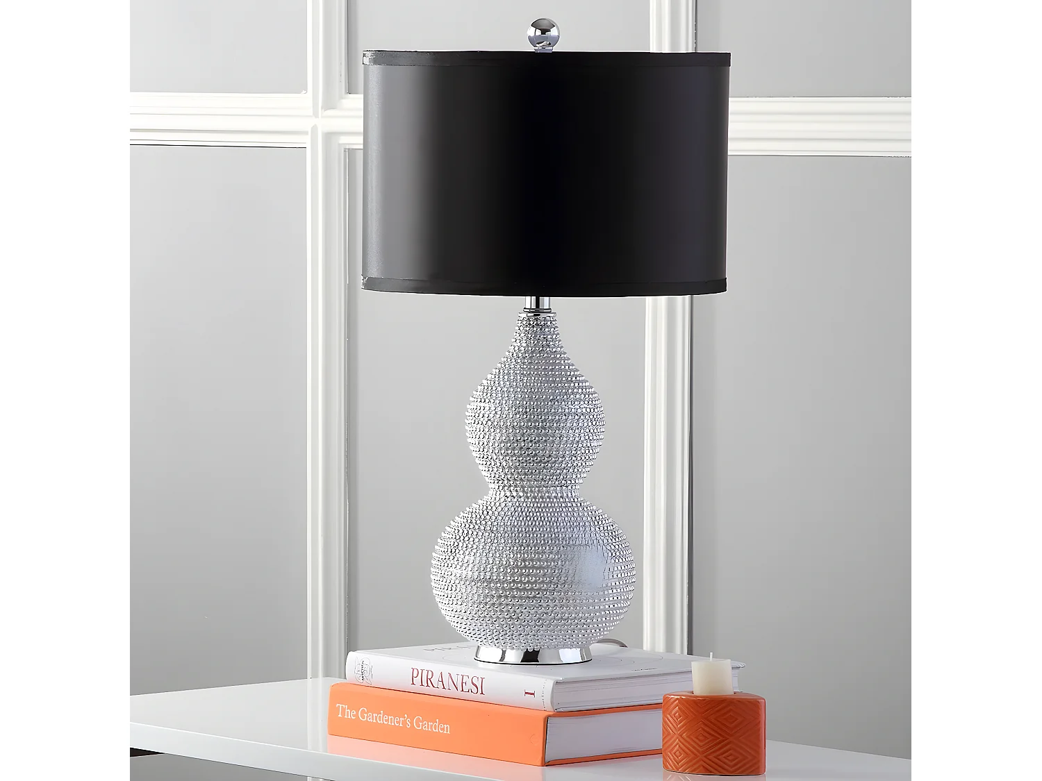 Lot de 2 Lampe de table Argent 36 X 36 X 60.96 cm - Rosabelle