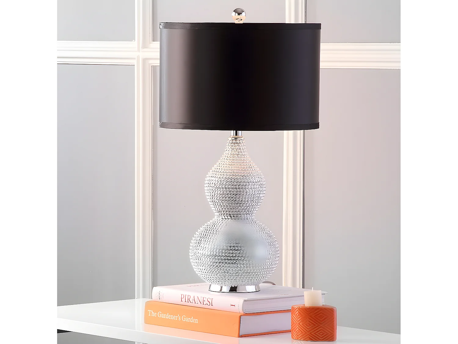 Lot de 2 Lampe de table Argent 36 X 36 X 60.96 cm - Rosabelle