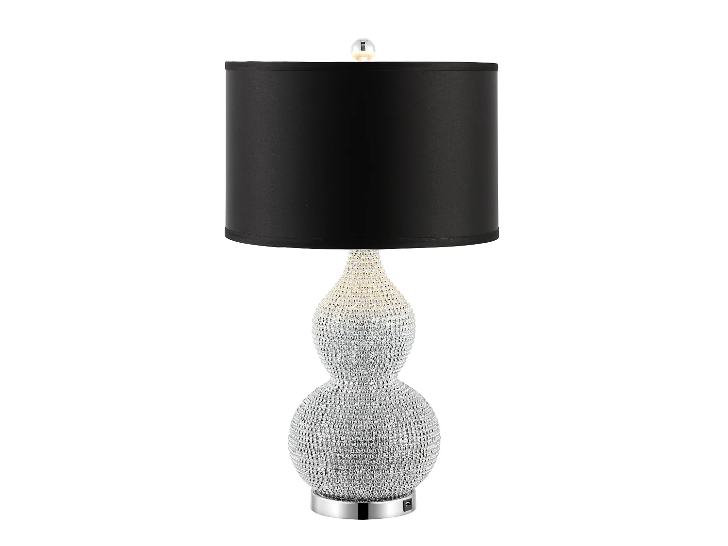Lot de 2 Lampe de table Argent 36 X 36 X 60.96 cm - Rosabelle