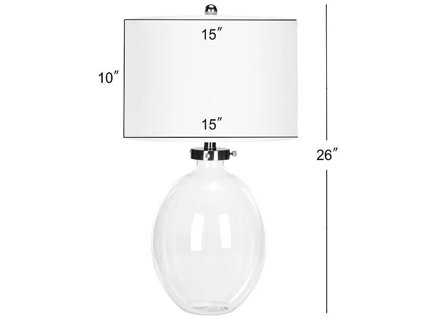 Lot de 2 Lampe de table Clair 38 X 38 X 66.04 cm - Launa