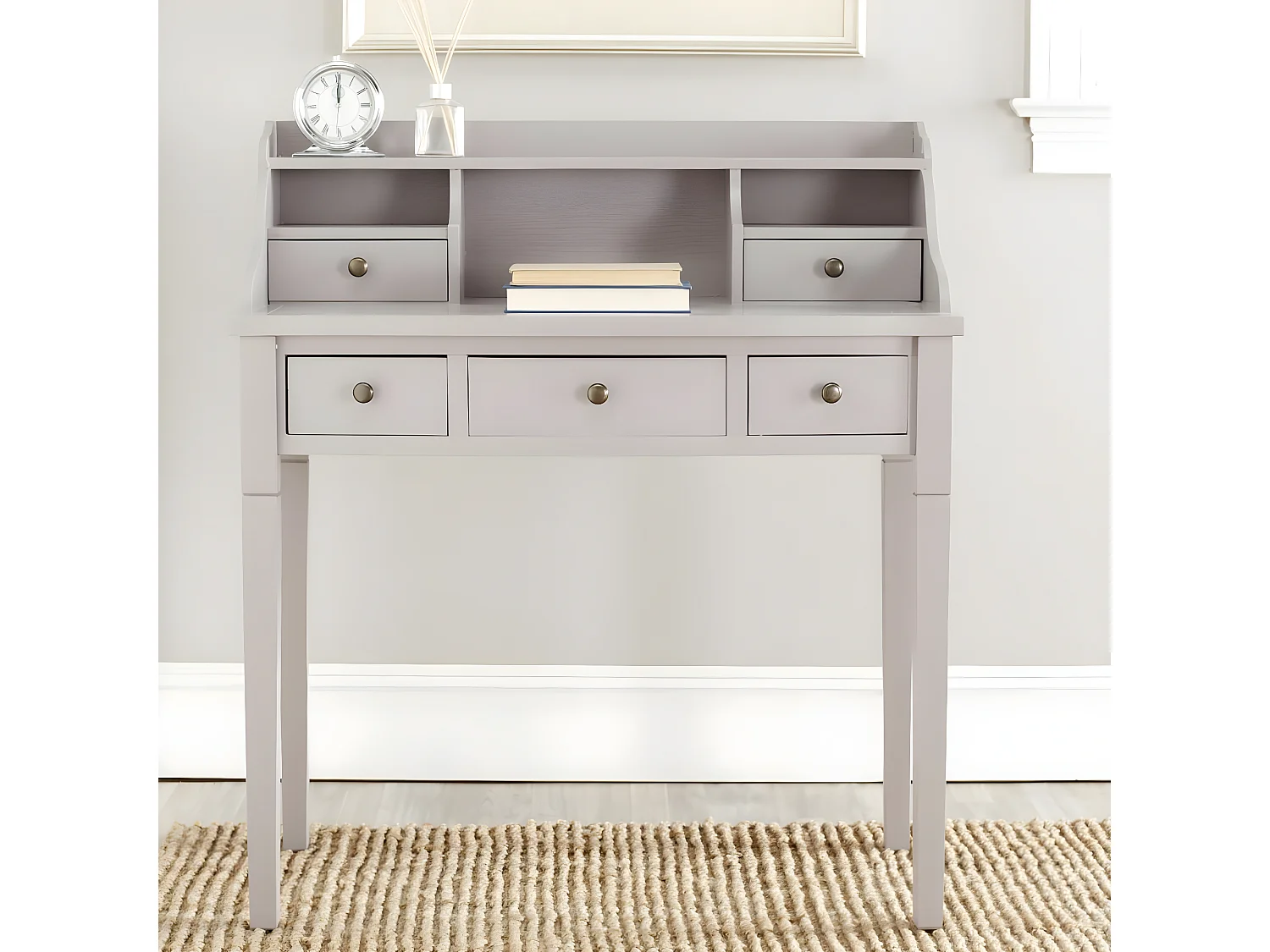 Bureau Gris 49 X 92 X 102.87 cm - Thyra