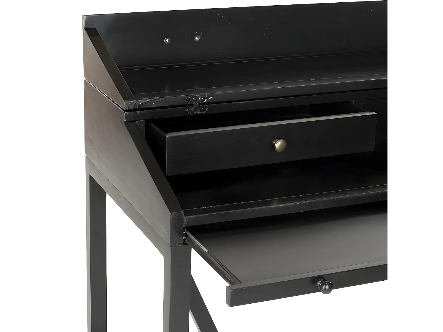 Bureau Noir 56 X 102 X 91.44 cm - Florene