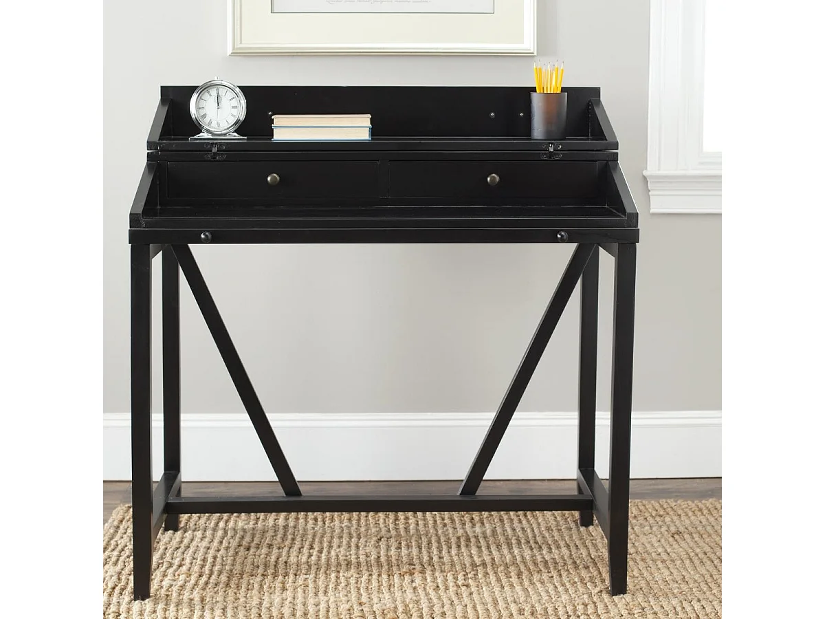 Bureau Noir 56 X 102 X 91.44 cm - Florene