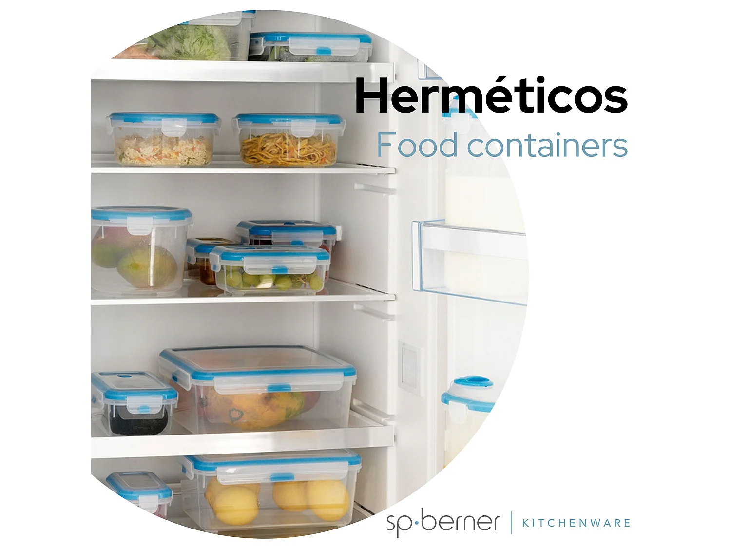 Hermetic super lock rectangulaire 3 pack