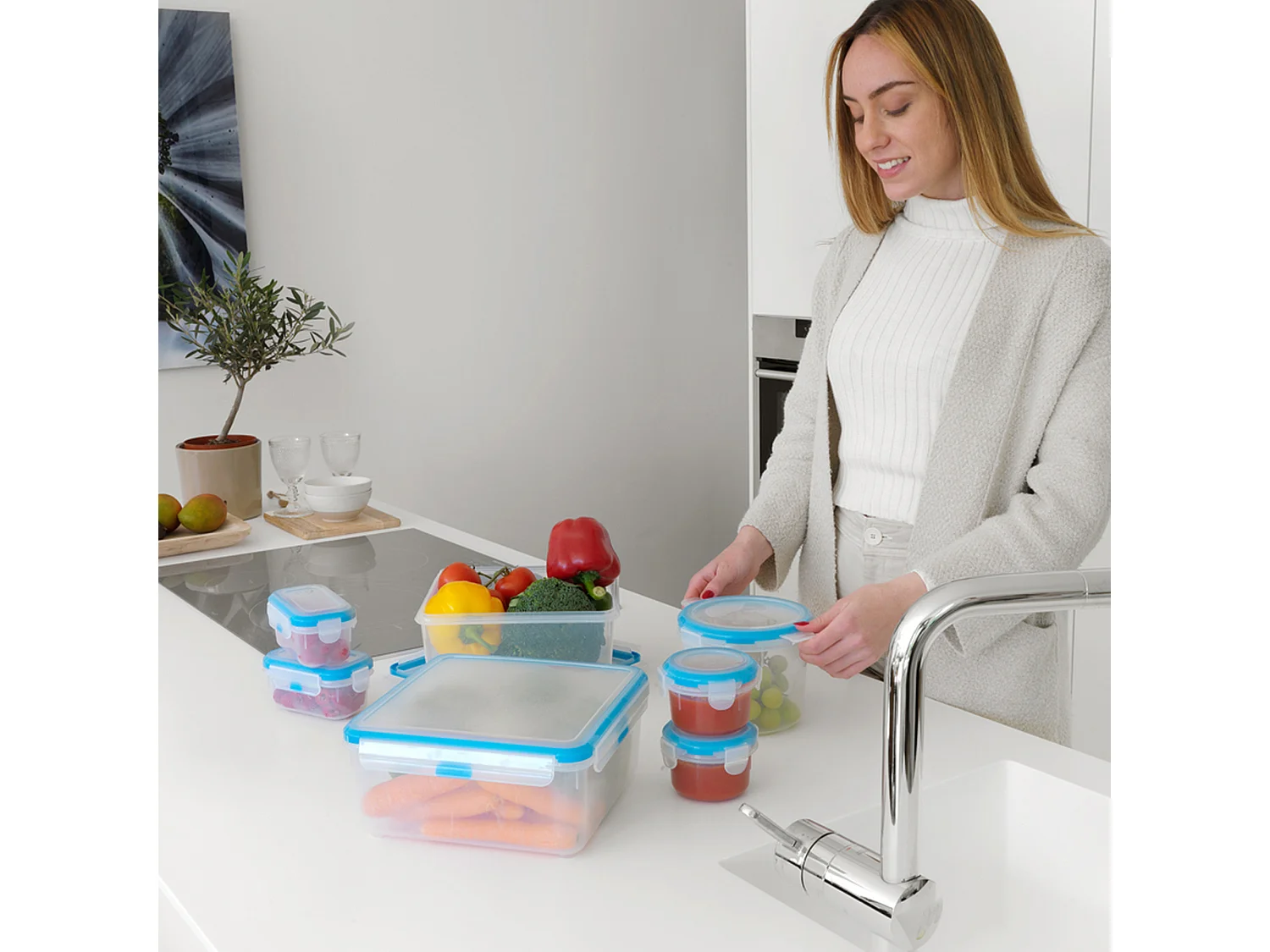 Super lock hermétique rectangulaire 680 ml