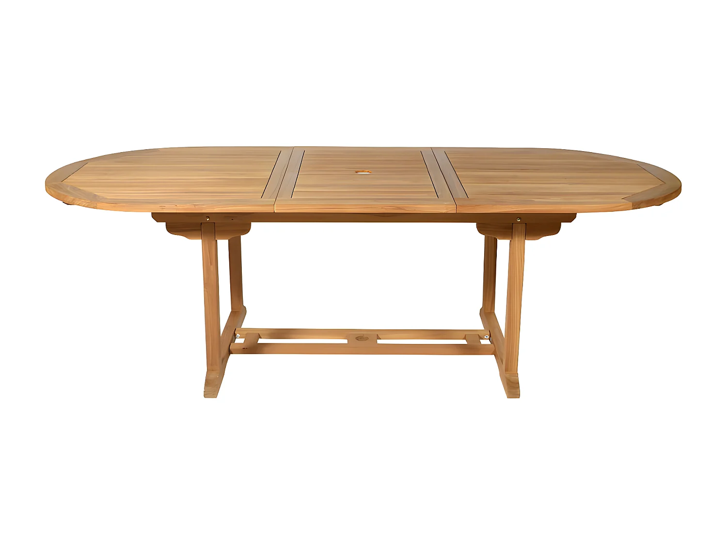 Mesa de jantar de jardim extensível - Teca - C180-240 cm - BYBLOS