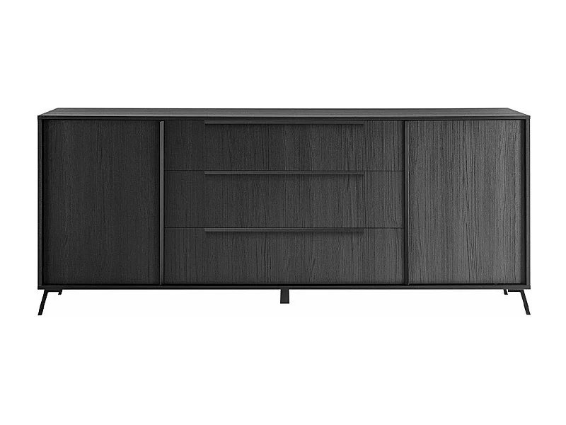 Buffet 2 portes et 3 tiroirs L205 cm - City