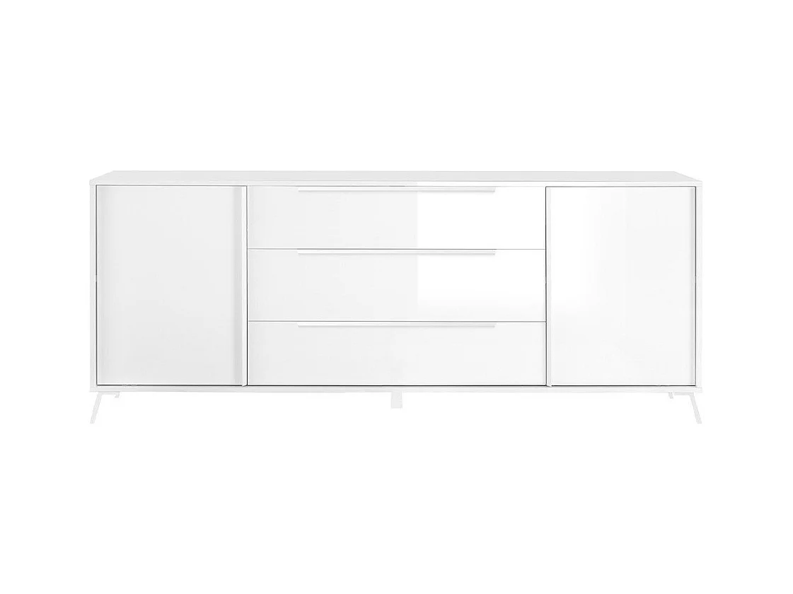 Buffet 2 portes et 3 tiroirs L205 cm - City