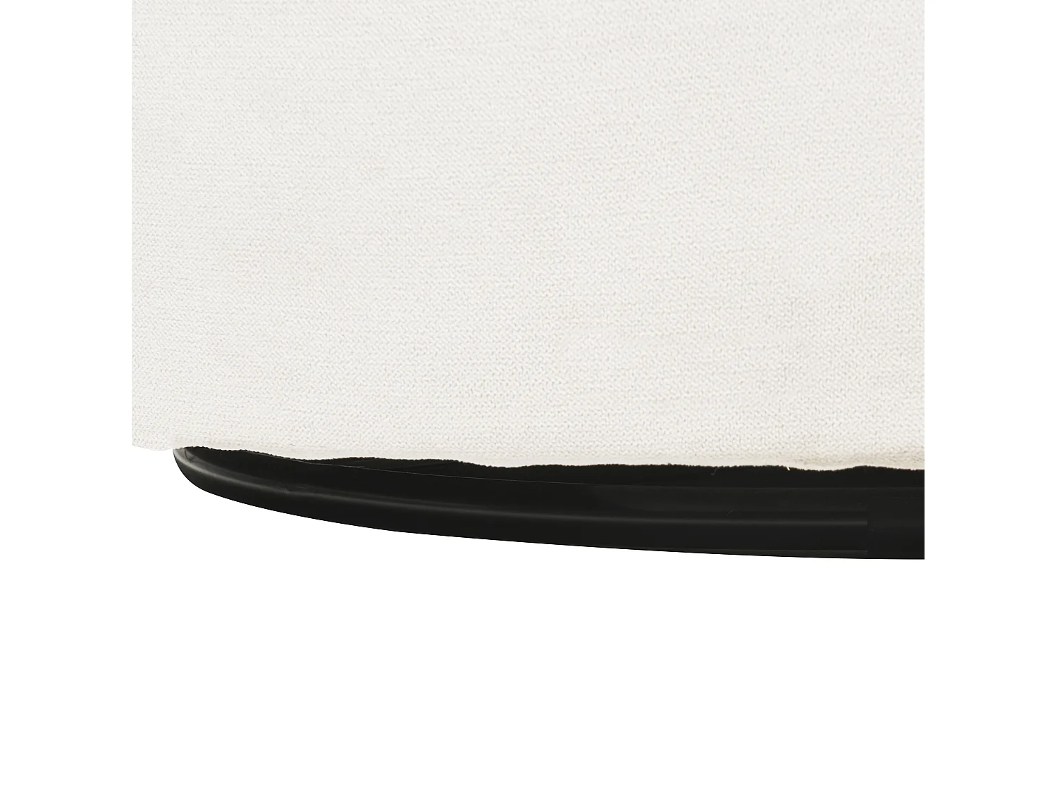 Fauteuil pivotant DALBY Tissu Beige clair