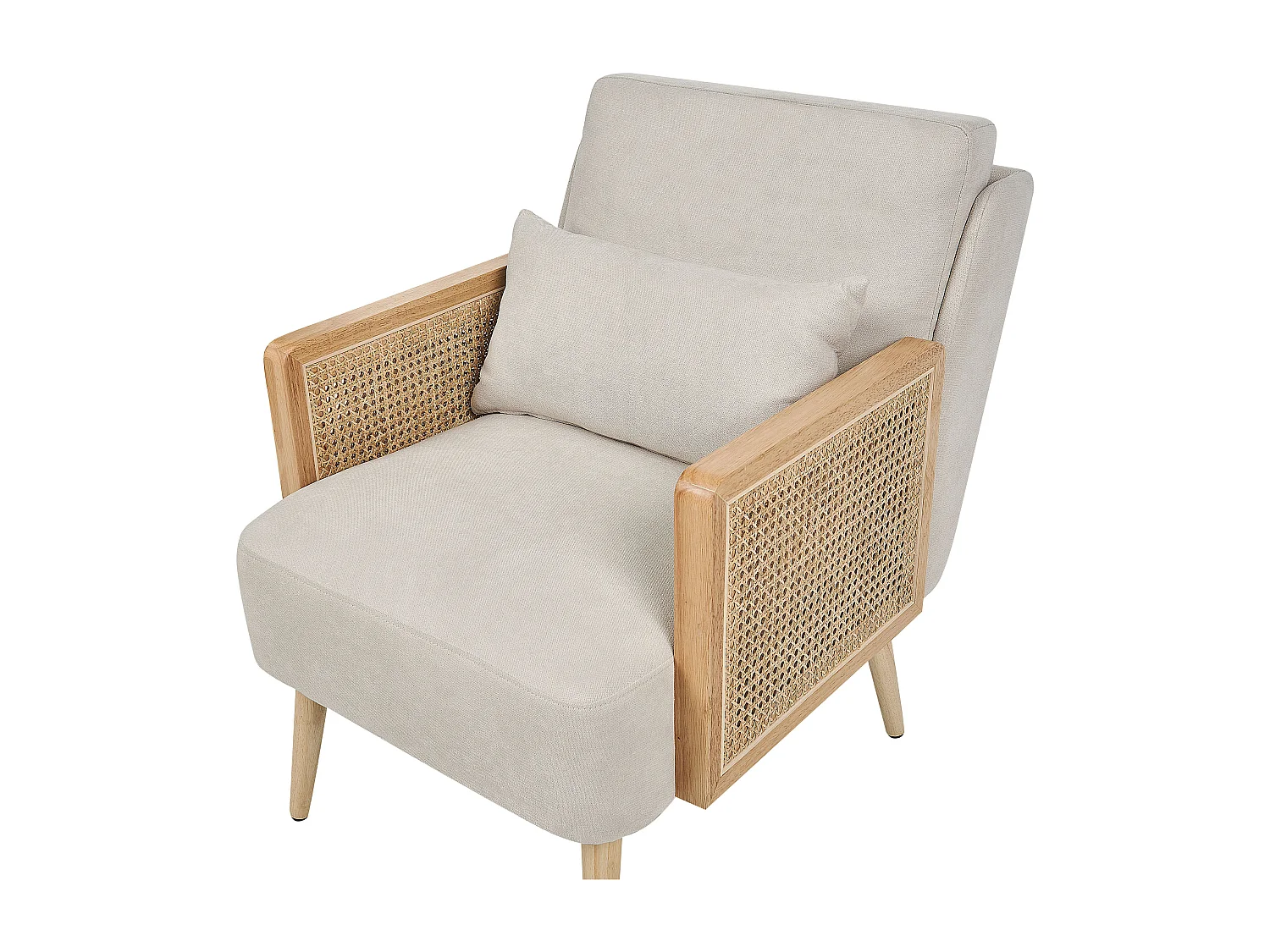 Fauteuil ORUM Tissu Beige clair