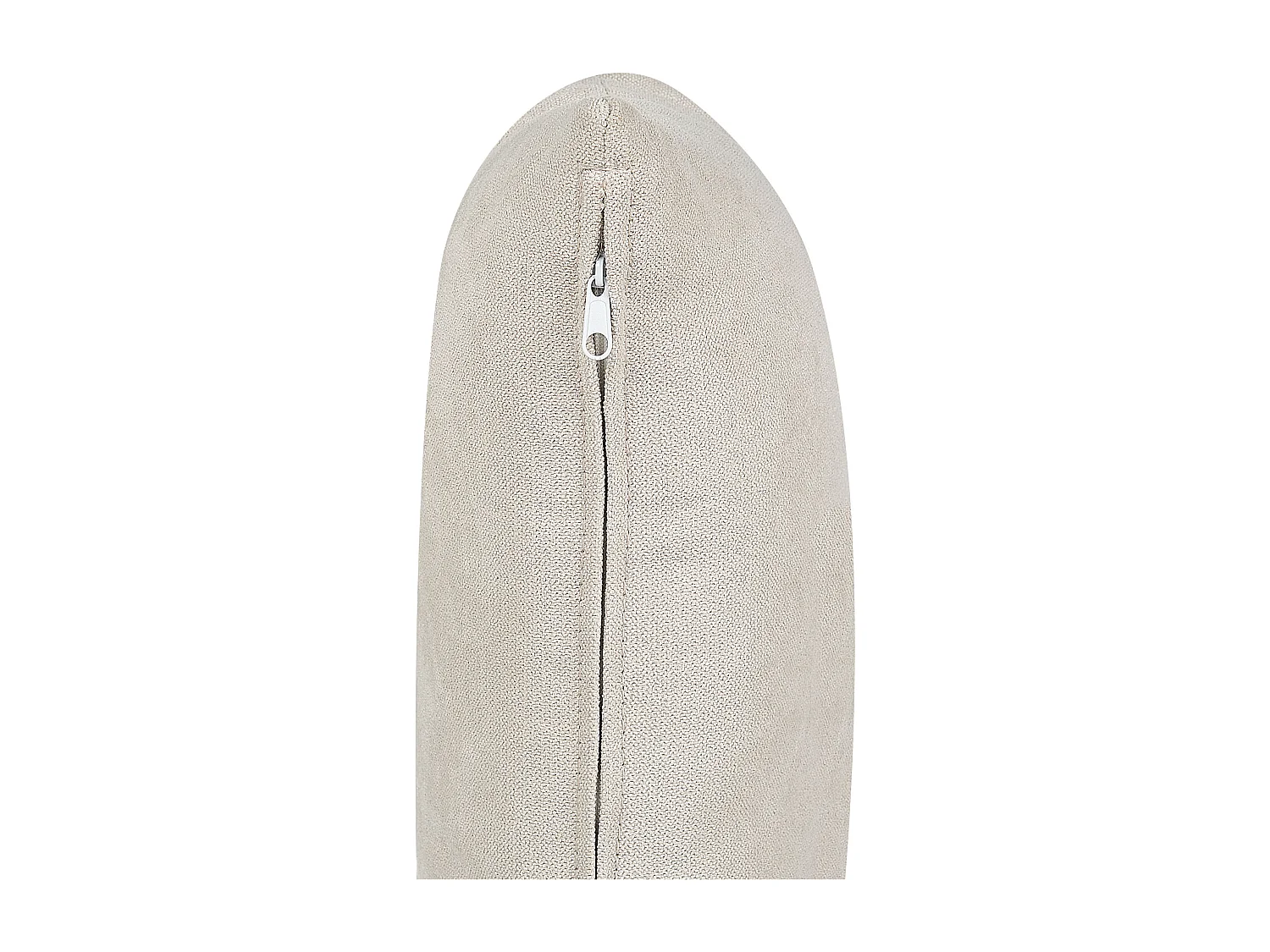 Sessel Stoff beige Wiener-Geflecht Rattan mit hellen Holzbeinen Kissen Orum