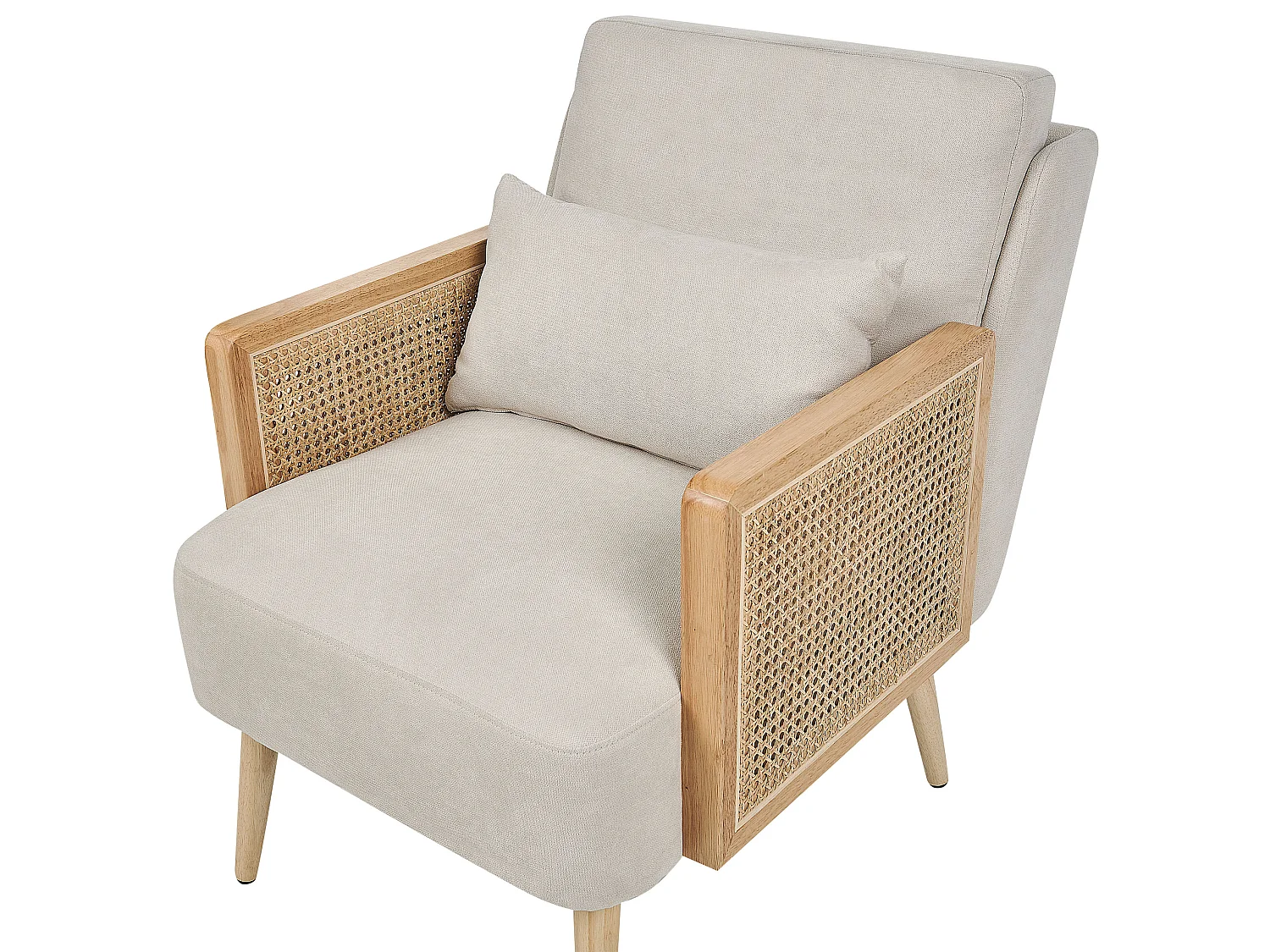 Poltrona ORUM Tessuto Beige chiaro