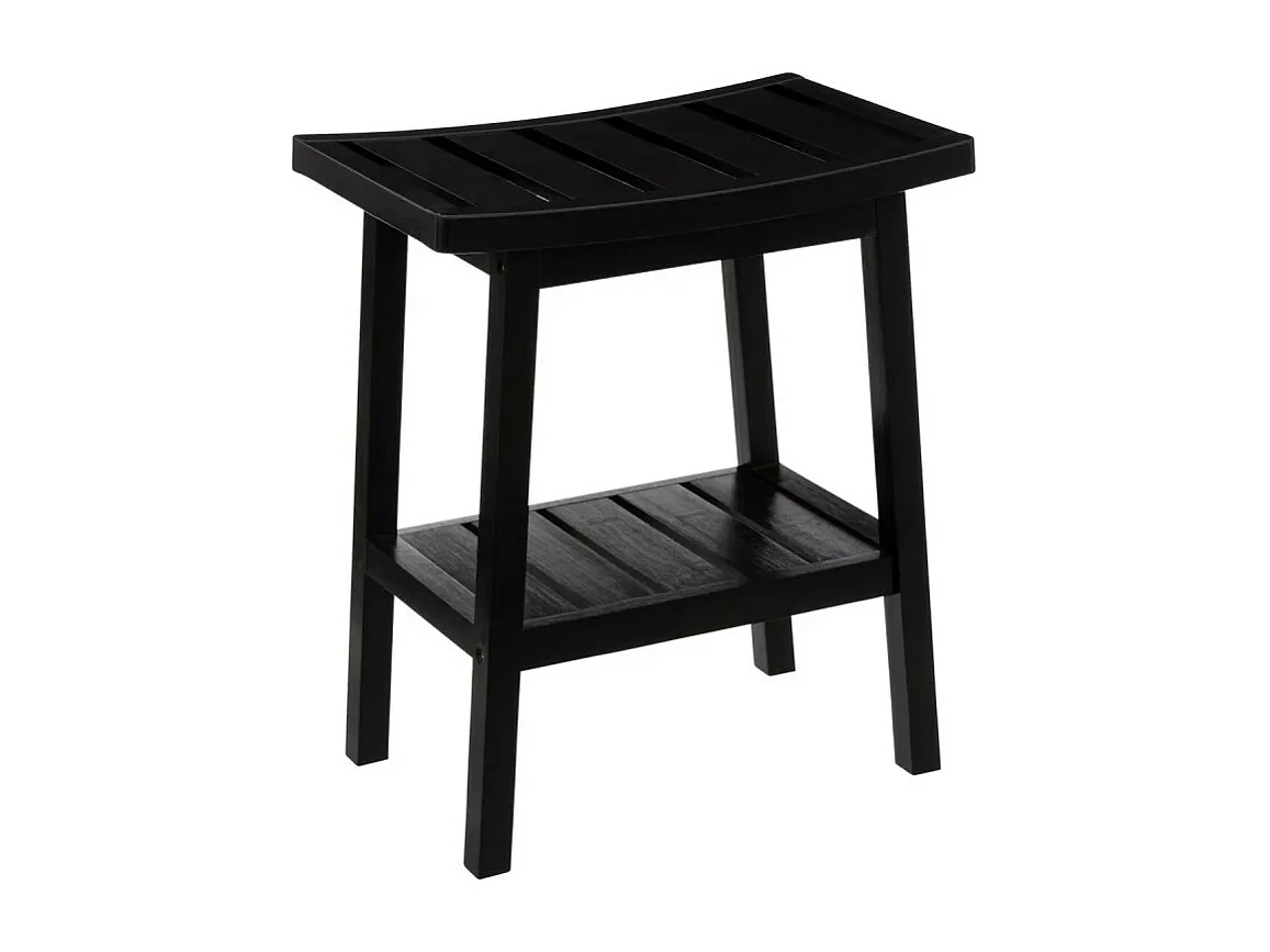 Bambushocker mit Stauraum 40 x 25 x 46 cm