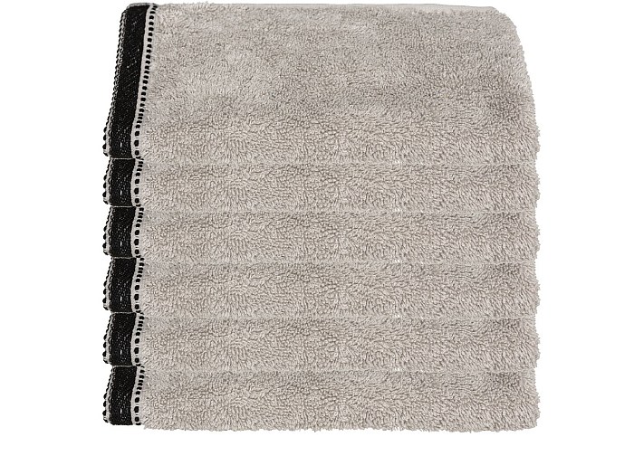 Keypan Lot De 6 Serviettes De Table En Lin Et Coton Rustiques Lavables