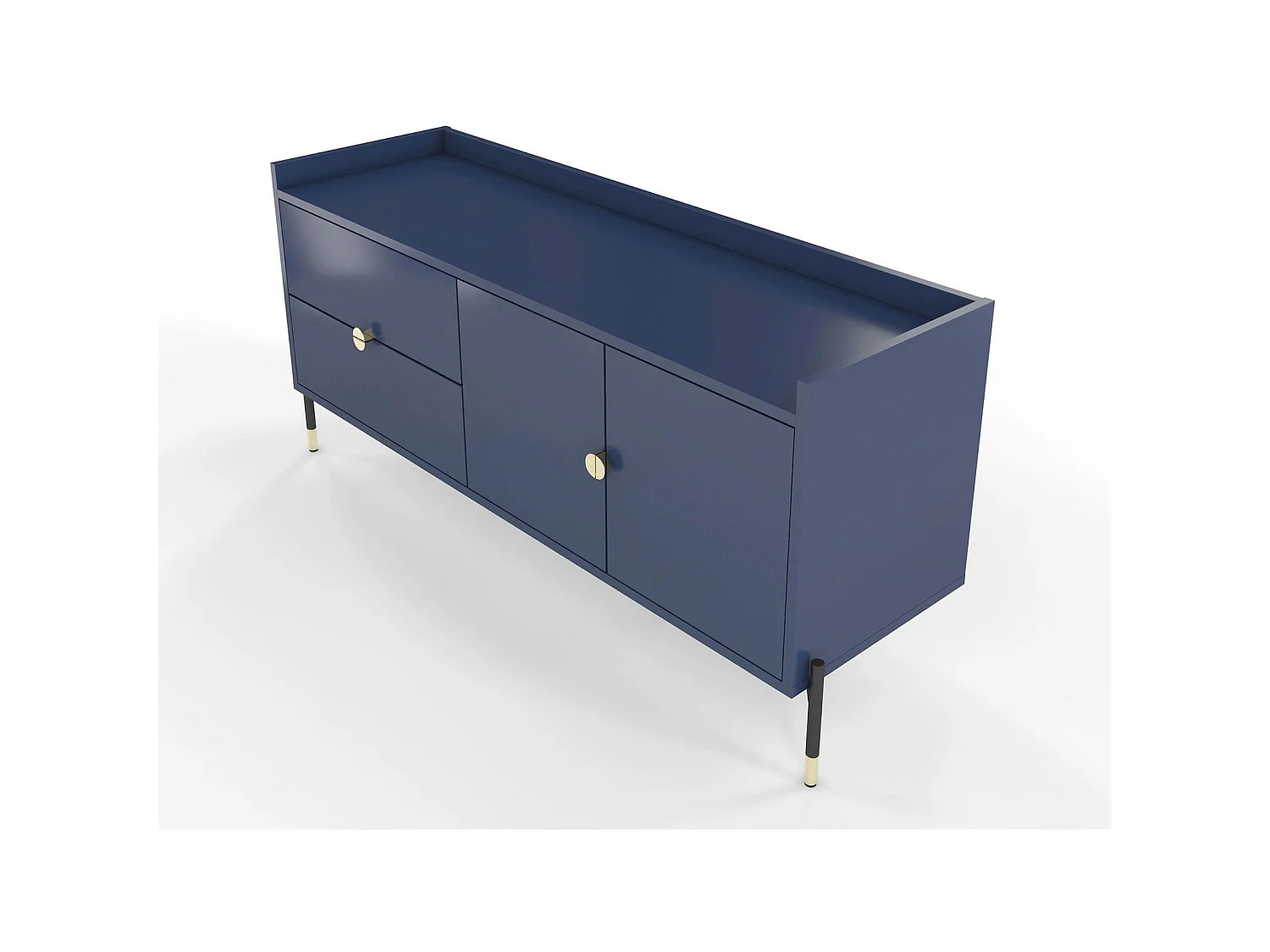 Meuble télévision Iga 142 x 42 x 66 cm Bois