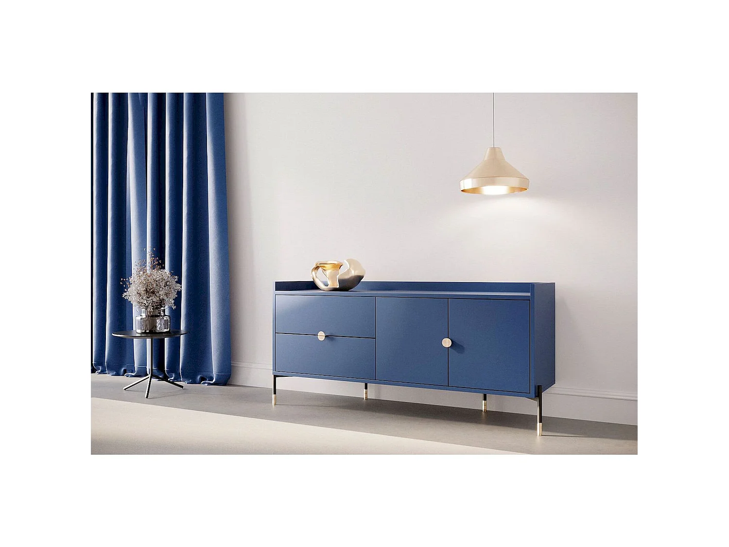 Meuble télévision Iga 142 x 42 x 66 cm Bois