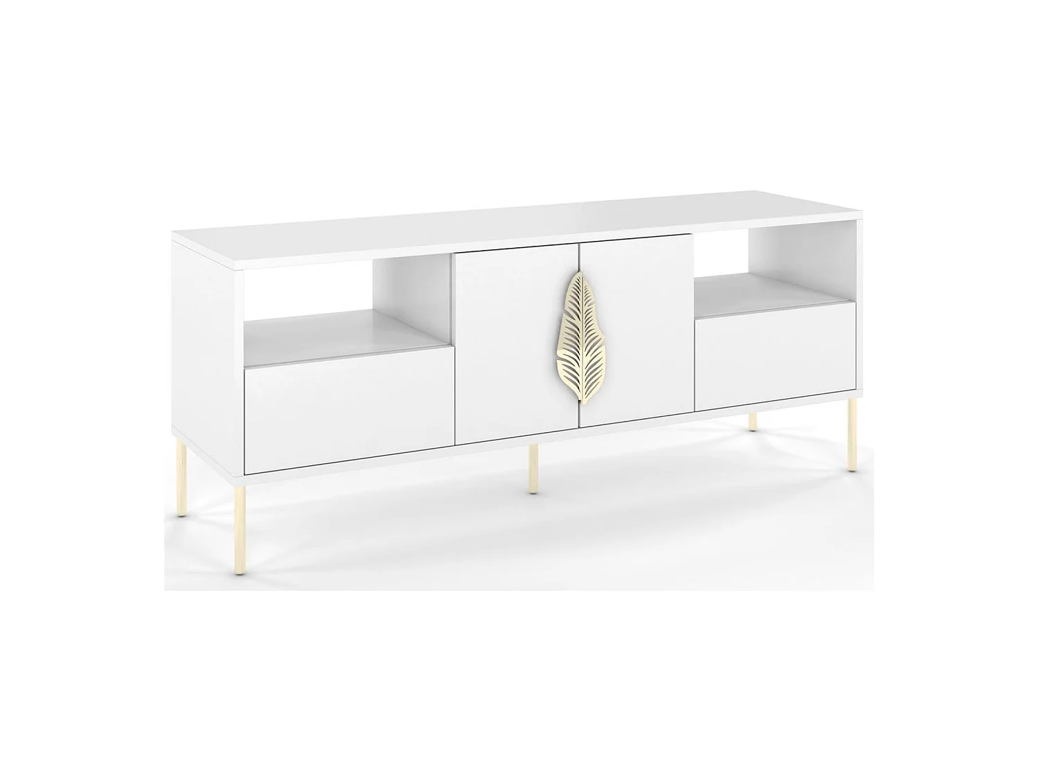 Meuble télévision Merlin 136 x 40 x 60 cm Bois