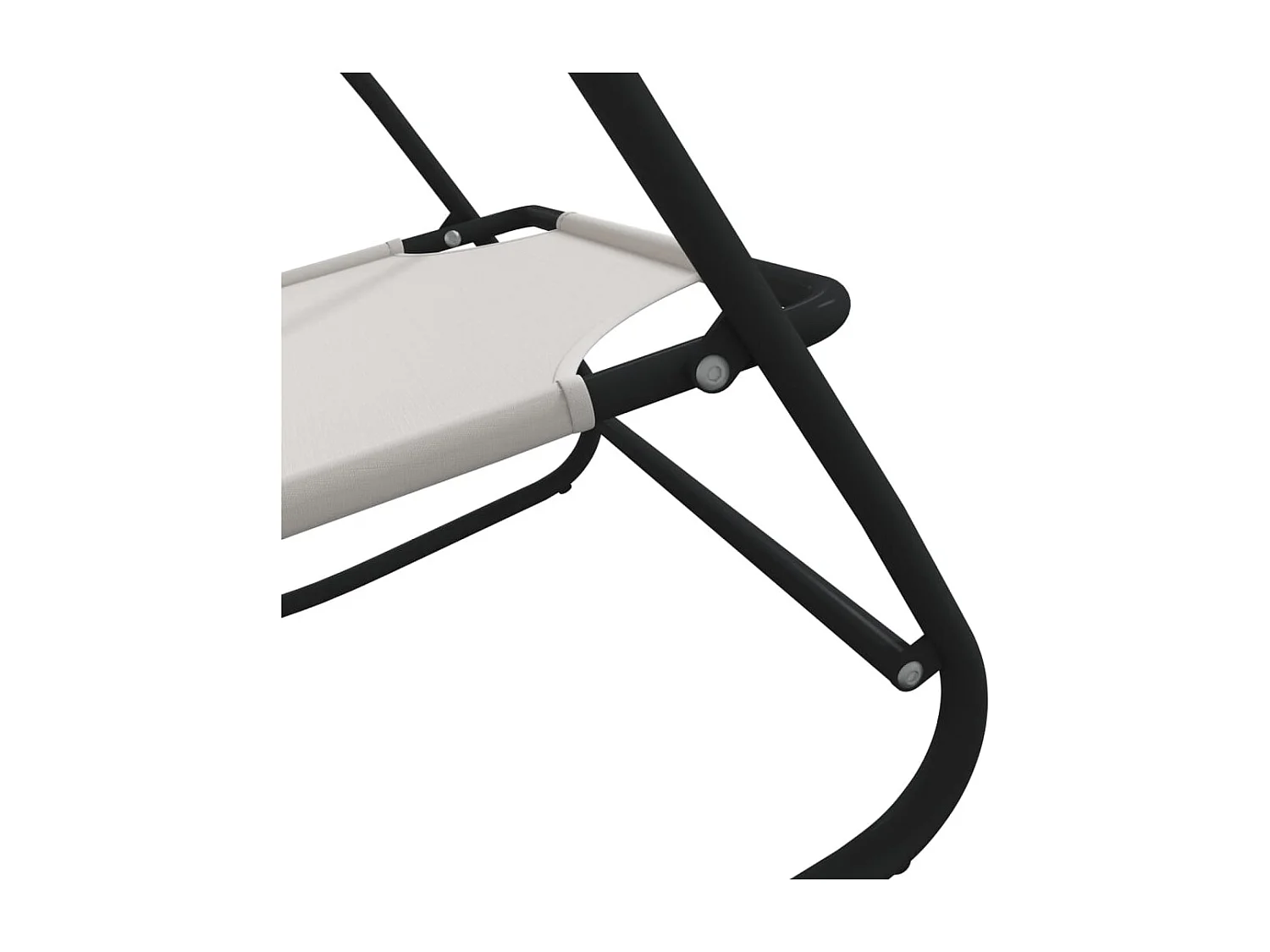 Transat chaise longue bain crème 89 x 58 x 93.5 cm 02_0012969