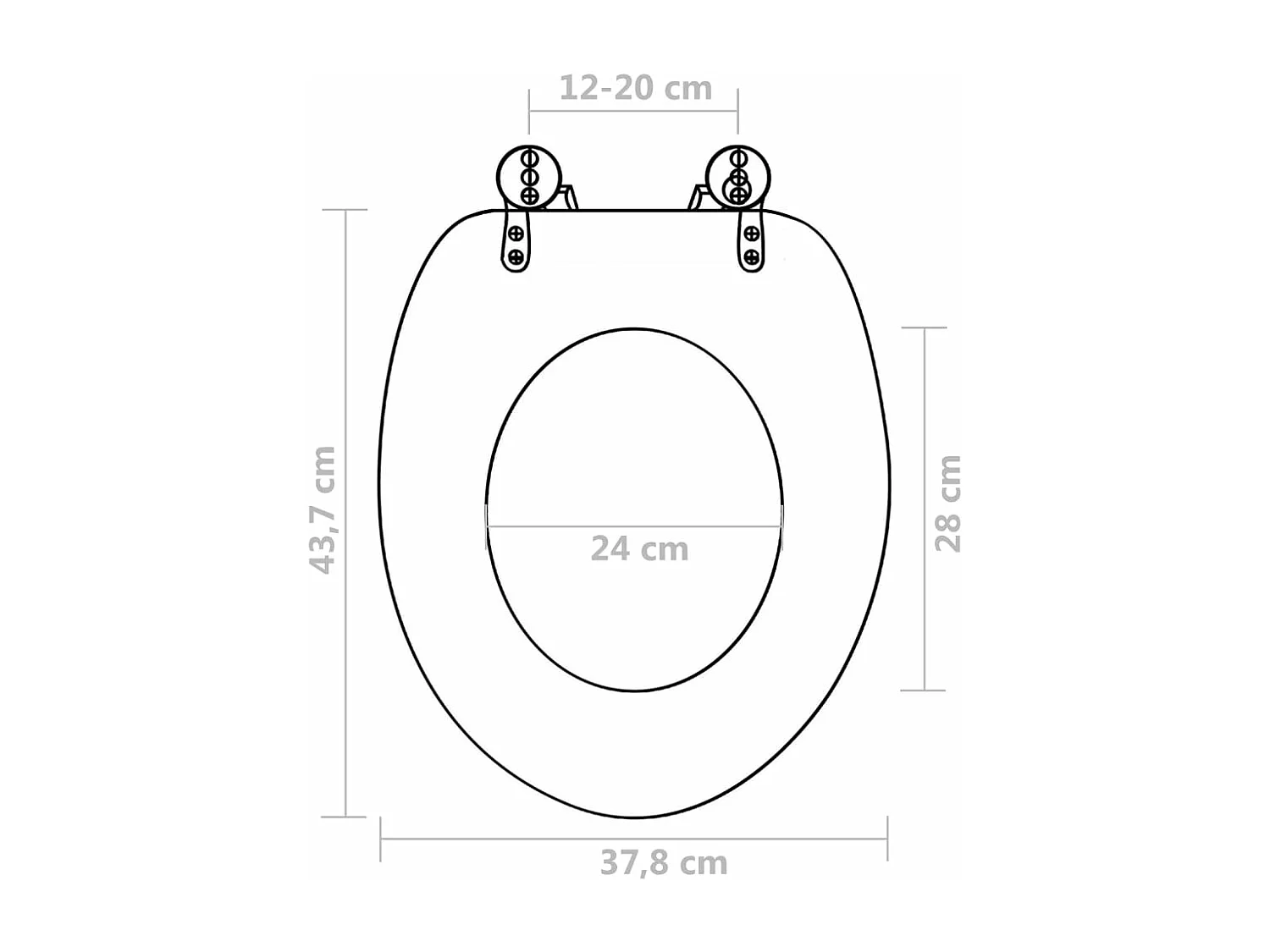 Sedile copriwater con chiusura rallentata MDF Flamingo 02_0002933