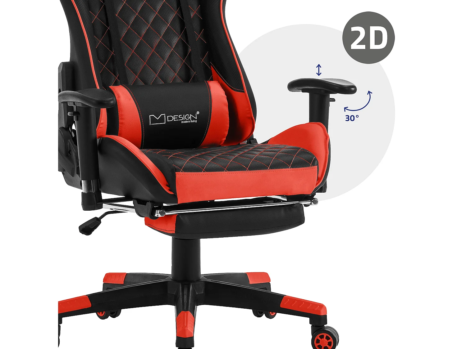 Silla de juegos Silla de escritorio Silla de oficina Silla giratoria Silla ajust