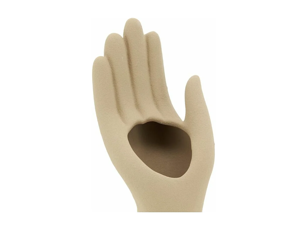 Vase en céramique terracotta Main