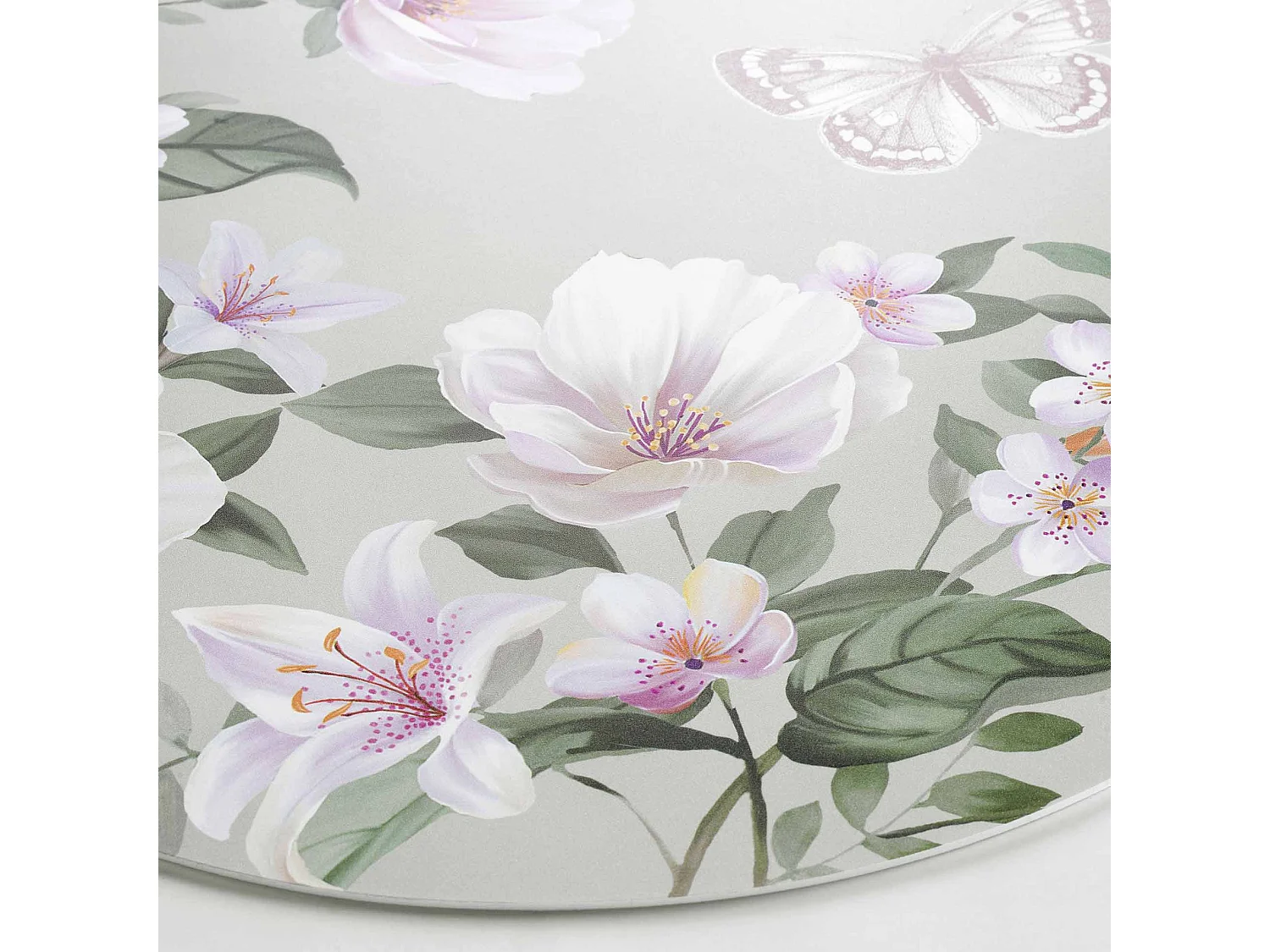 Set de table rond 36 cm Fleurs alissa