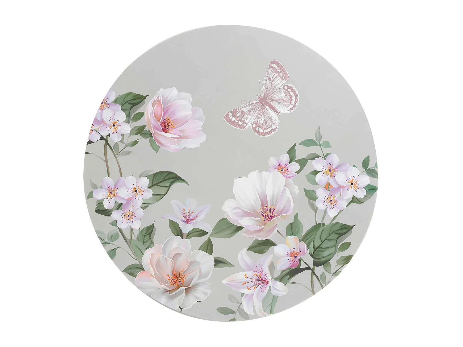 Set de table rond 36 cm Fleurs alissa