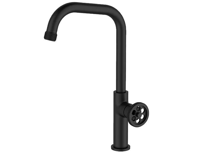Rubinetto da cucina Indus nero  Essebagno