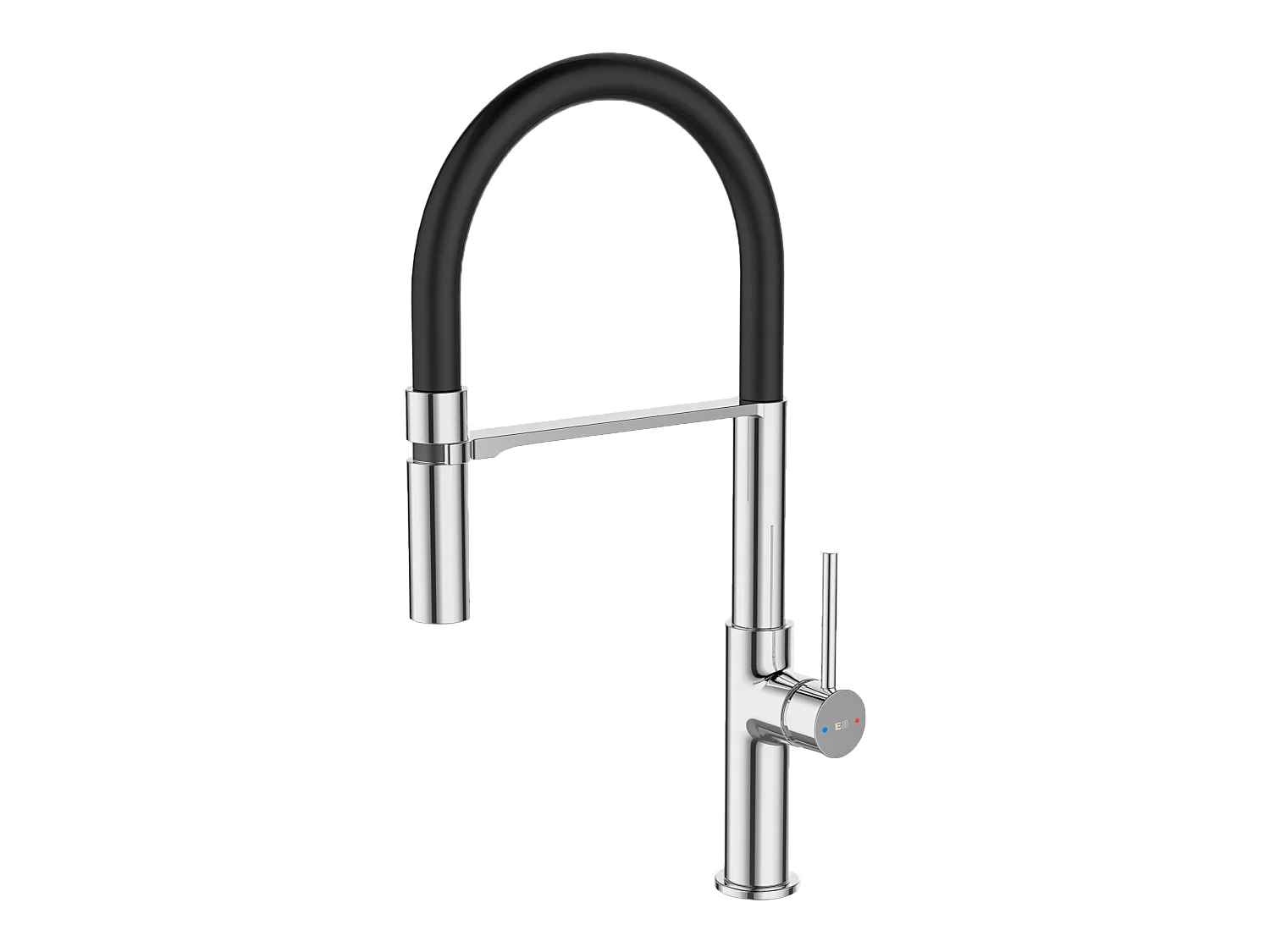 Magneto Miscelatore monocomando per lavabo con doccetta cromo Essebagno