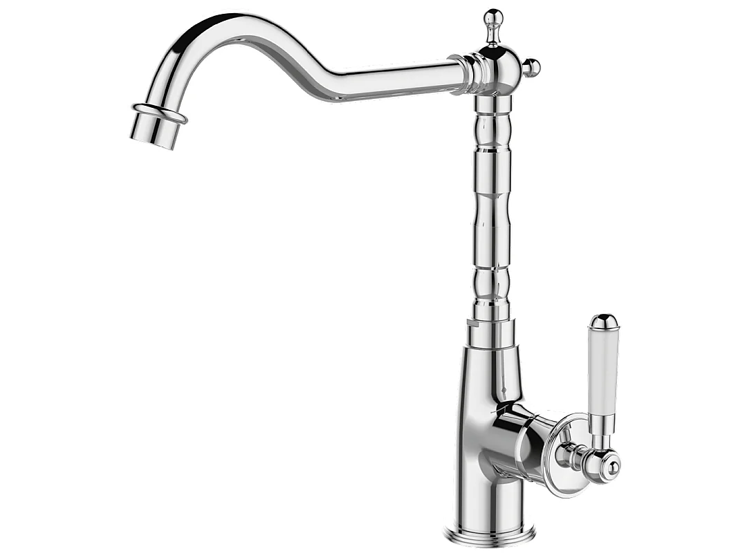 Rubinetto per lavello Leeds retro cromo Essebagno