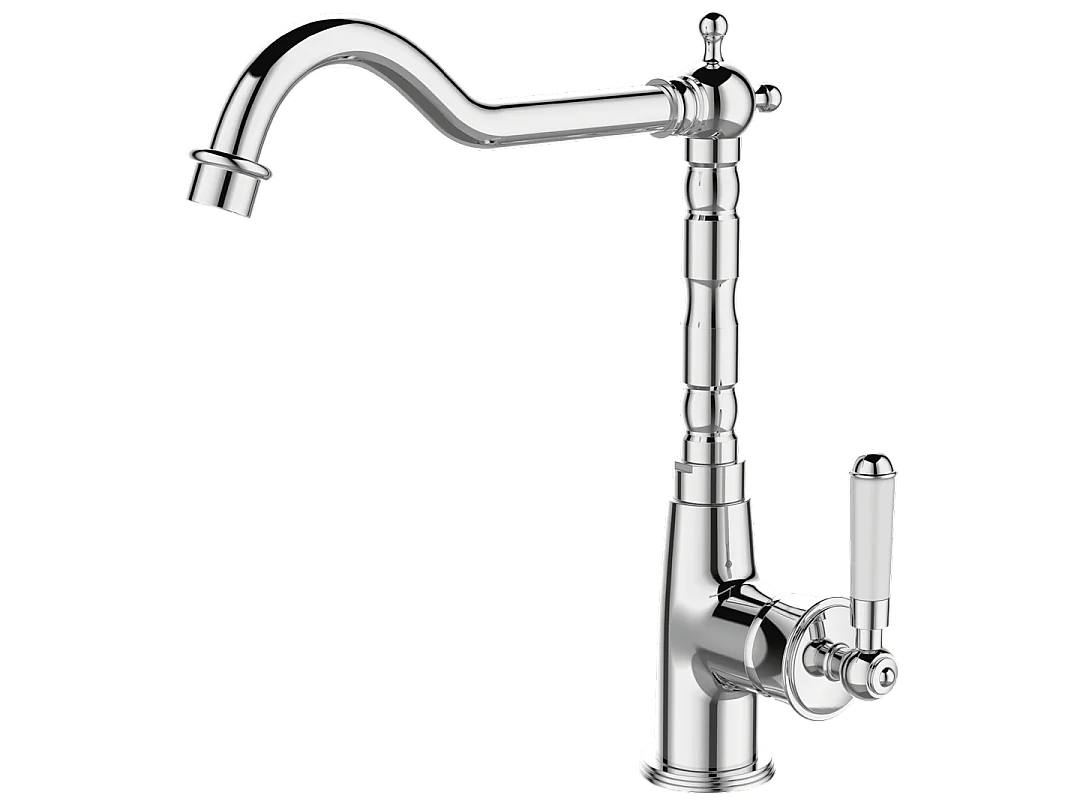 Rubinetto per lavello Leeds retro cromo Essebagno