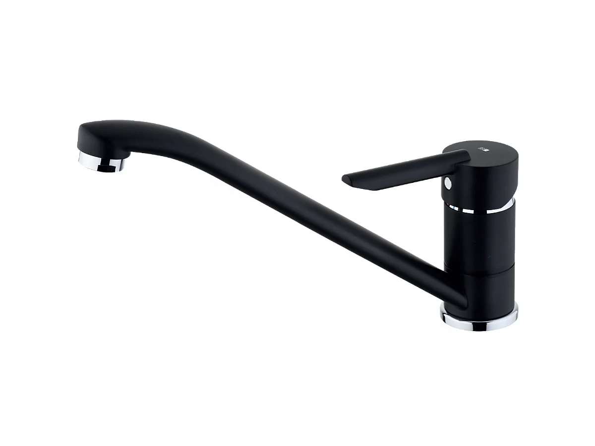 Tango Plus mitigeur évier noir - Essebagno