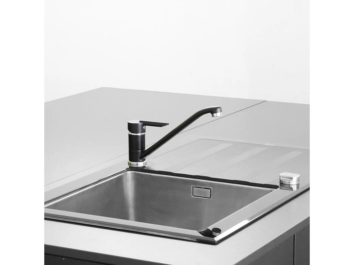 Tango Plus mitigeur évier noir - Essebagno