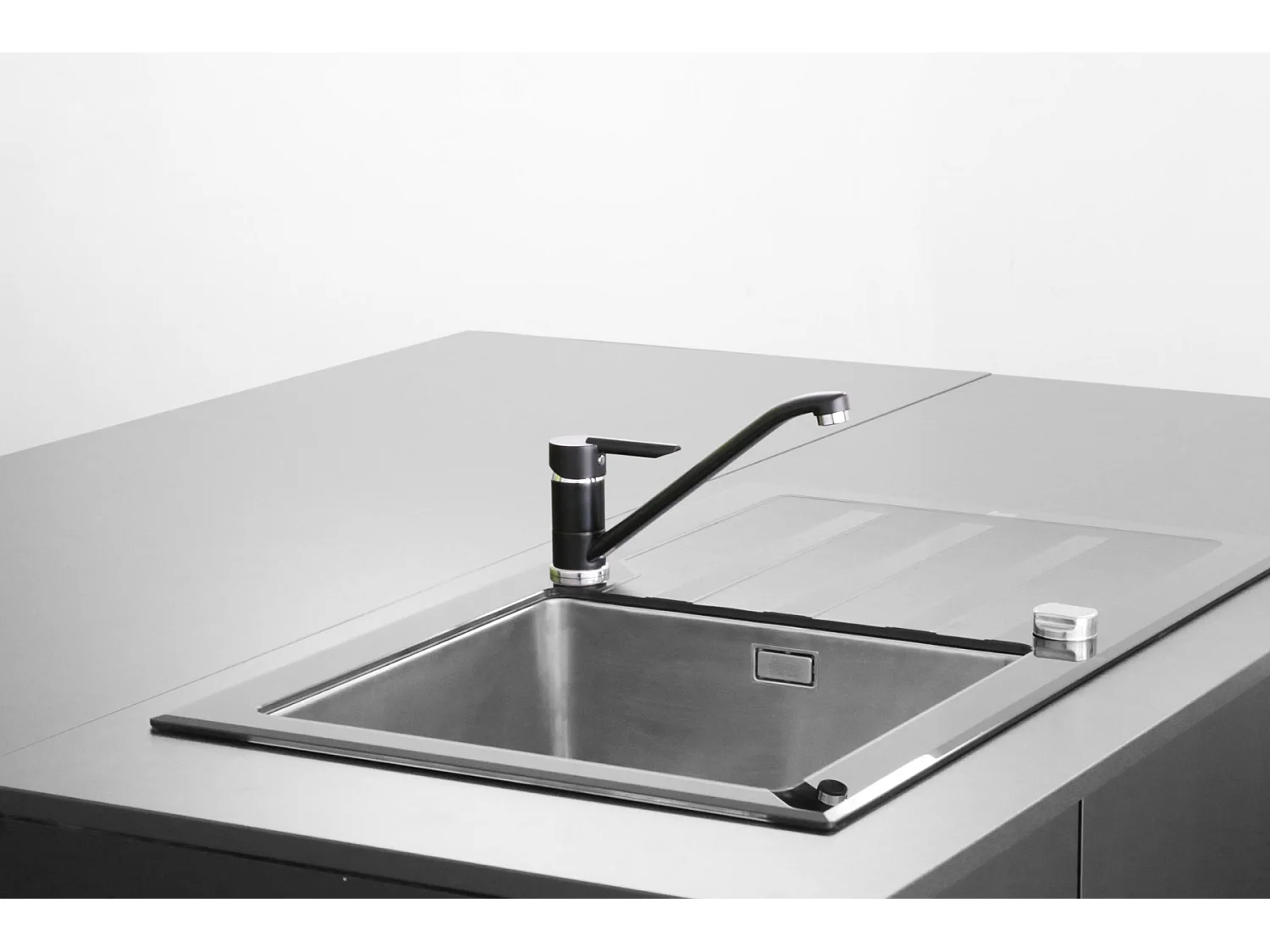 Tango Plus mitigeur évier noir - Essebagno