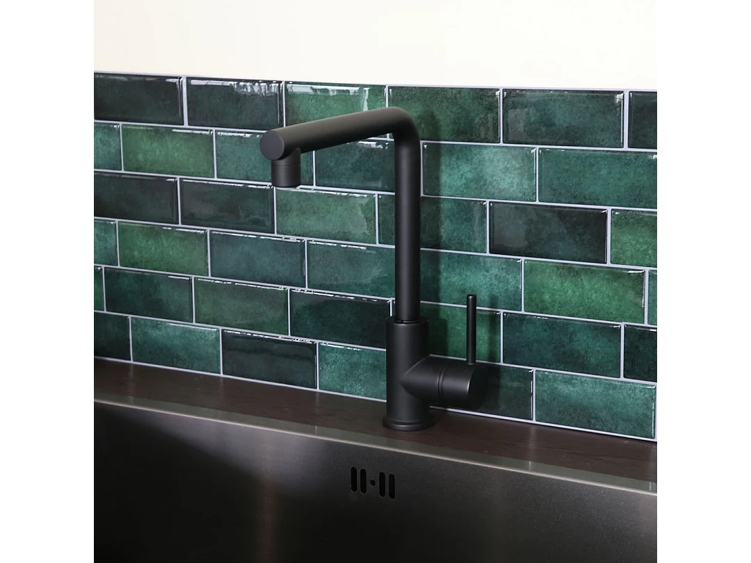 Pure II mitigeur évier noir - Essebagno