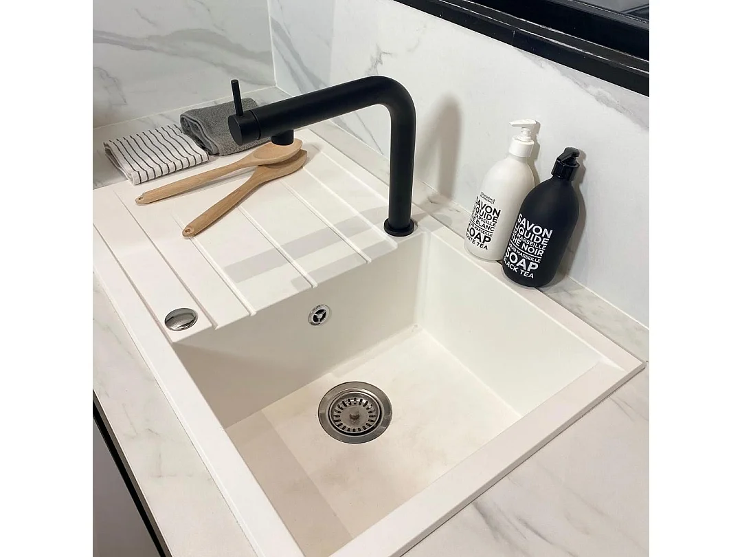 Magic Spültischmischer schwarz Essebagno