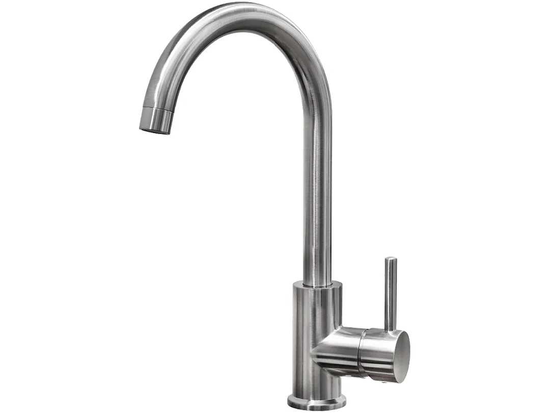 Kiwo mitigeur évier façon inox - Essebagno