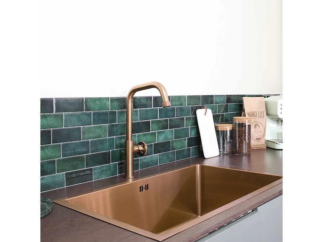 Indus Spültischmischer Kupfer Essebagno