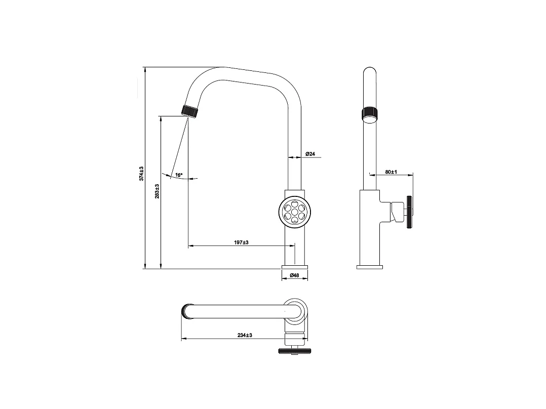 Indus mitigeur évier façon inox - Essebagno