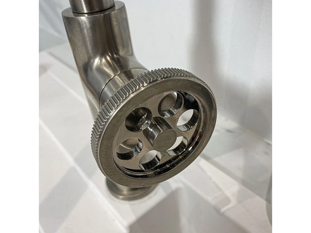 Indus mitigeur évier façon inox - Essebagno